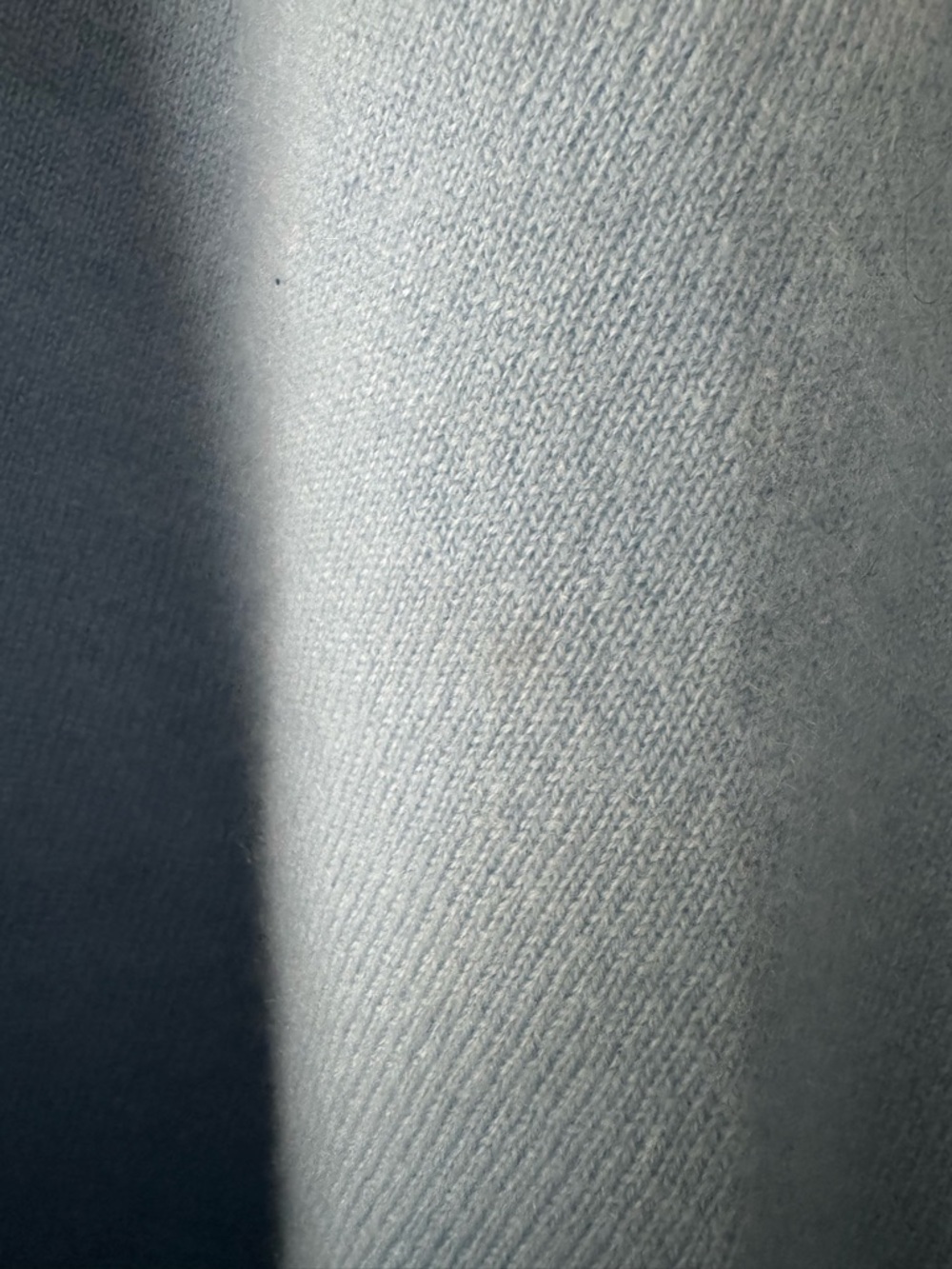 Daily Drills Light Blue Cashmere Sweater - Picture 3 of 9